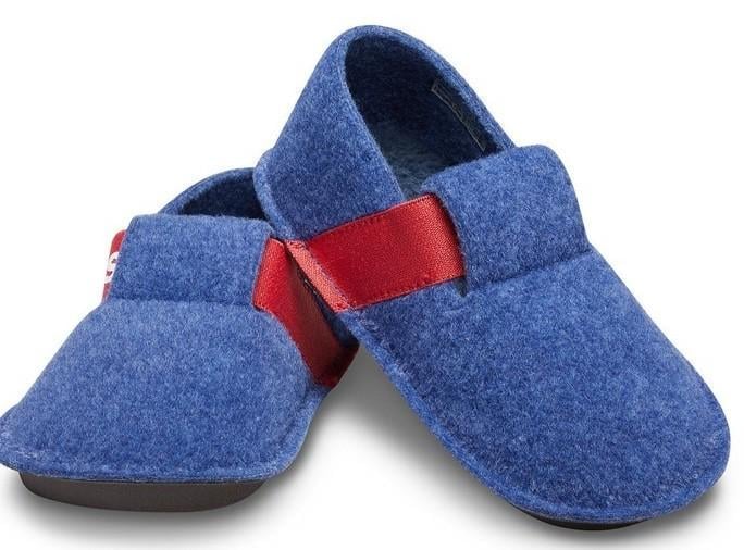 Крокси-капці для хлопчика Crocs Classic Slipper Blue р. 27/28 Синій (26185)