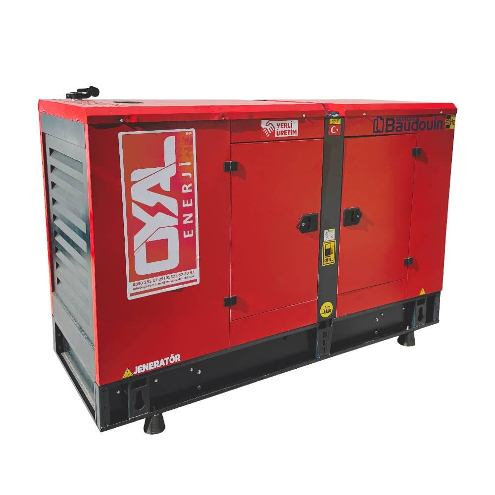 Генератор дизельний OYAL OYB-110 BAUDOUIN 110KVA/88KW трехфазный 230/400V 50Hz (39293)