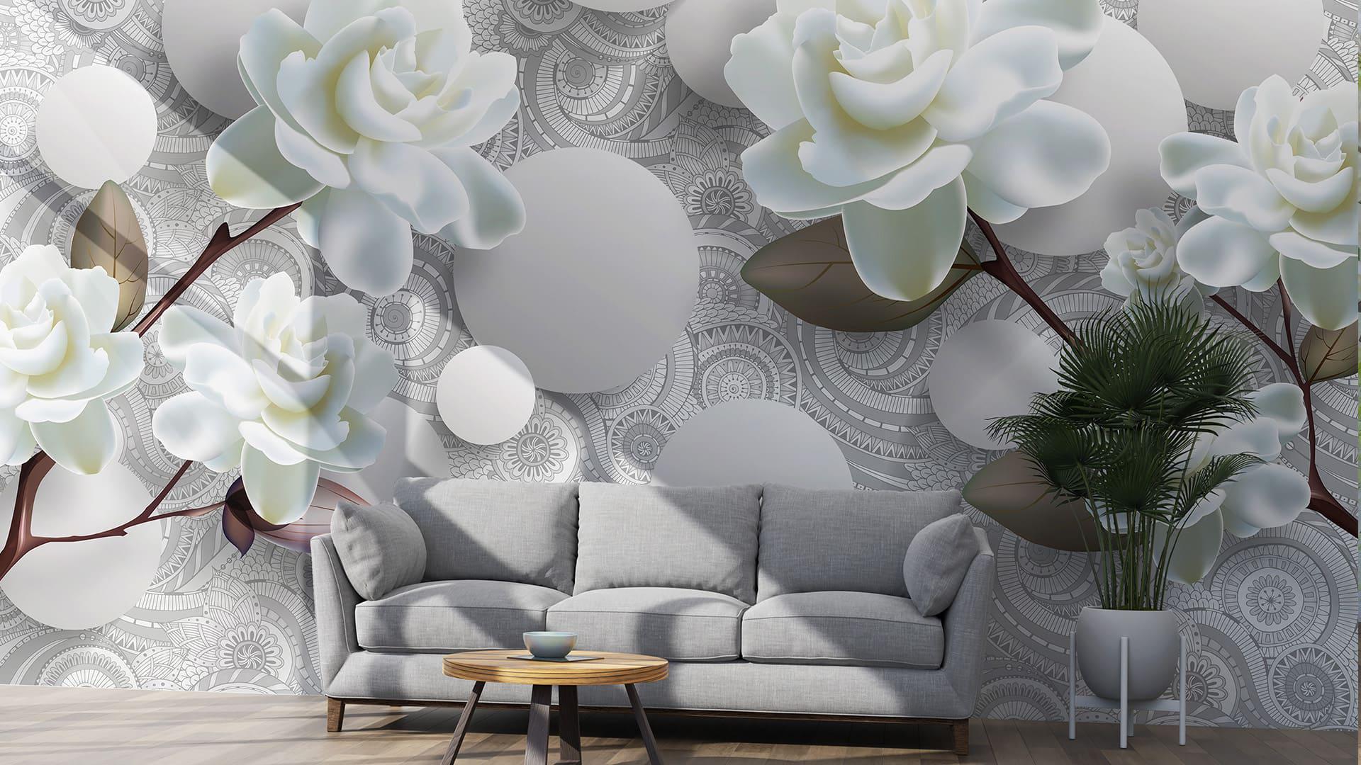 Фотошпалери флізелінові Styleo Print-walls Білий спогад 0689 300х250 см (Pw-0689/2)