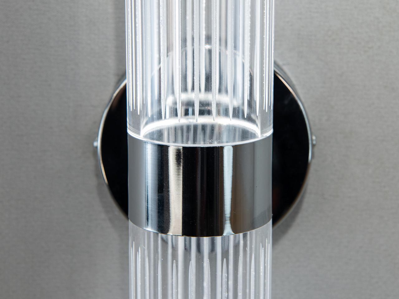 Бра светодиодное цилиндрическое для холла 12W Хром (Q2-2HR-LS) - фото 5 Бра светодиодное цилиндрическое для холла 12W Хром (Q2-2HR-LS) - фото 5