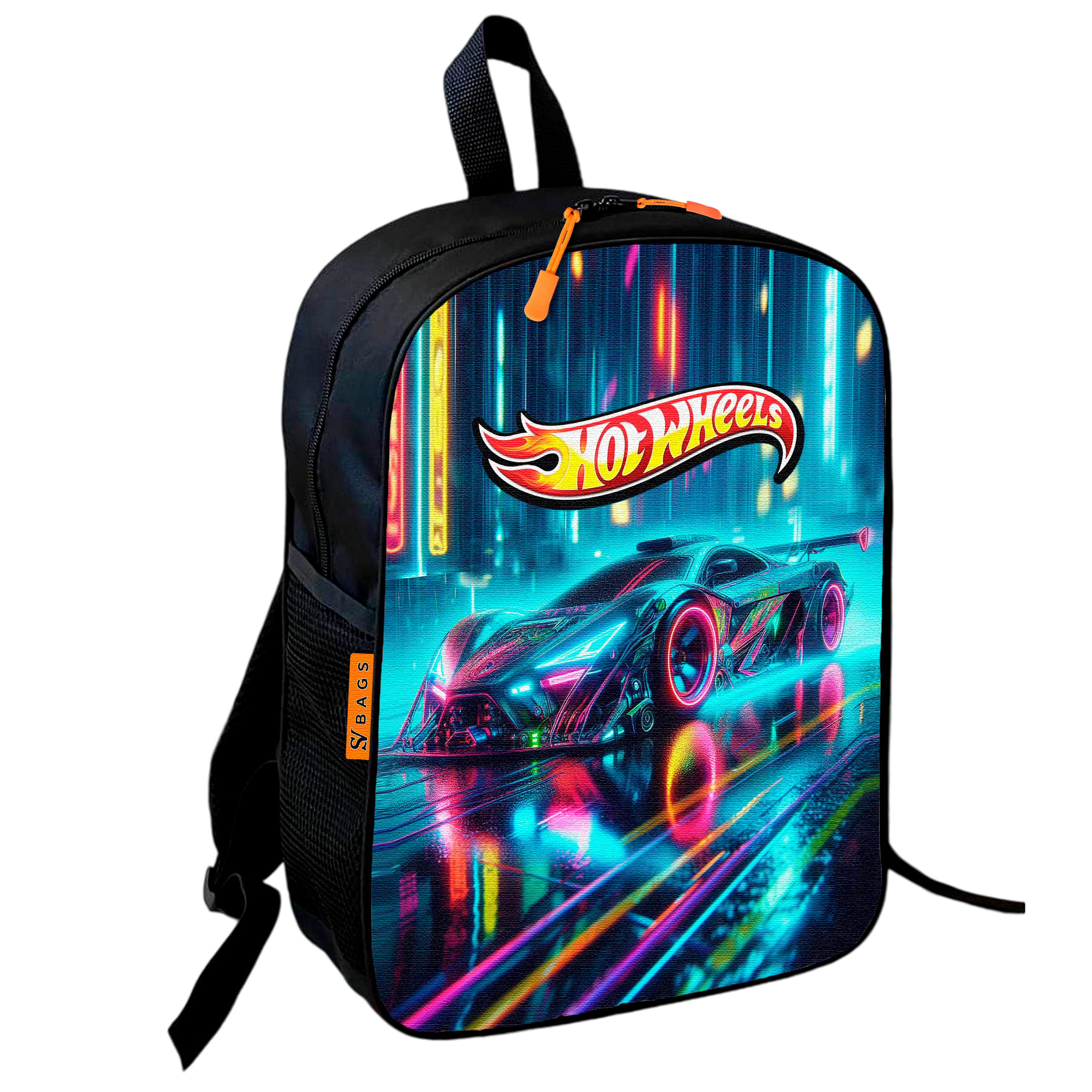 Школьный рюкзак детский Hot Wheels для мальчика 36х27 см (0752)