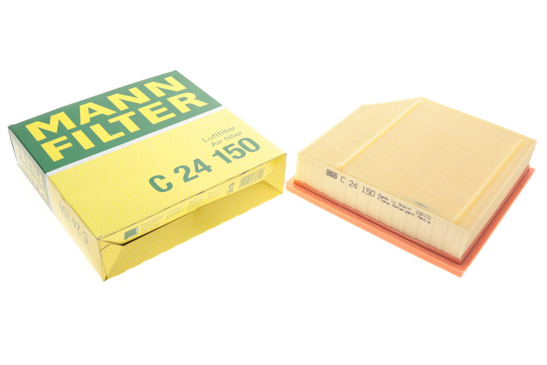 Фильтр воздушный Mann-Filter для Lexus GS/IS/RC 2,0/2,5/3,5 12-/Toyota Rav4 2,2D4-D/D 4WD 15-18 (C 24 150)