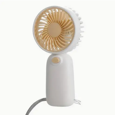 Вентилятор від батарейок 2 ААА Жовтий (WF-921)