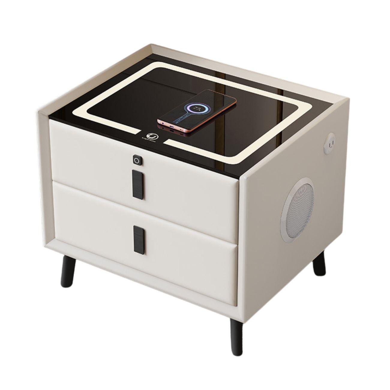 Тумбочка для дома OKOP KP-588 с Bluetooth беспроводной зарядкой и подсветкой (29709860)