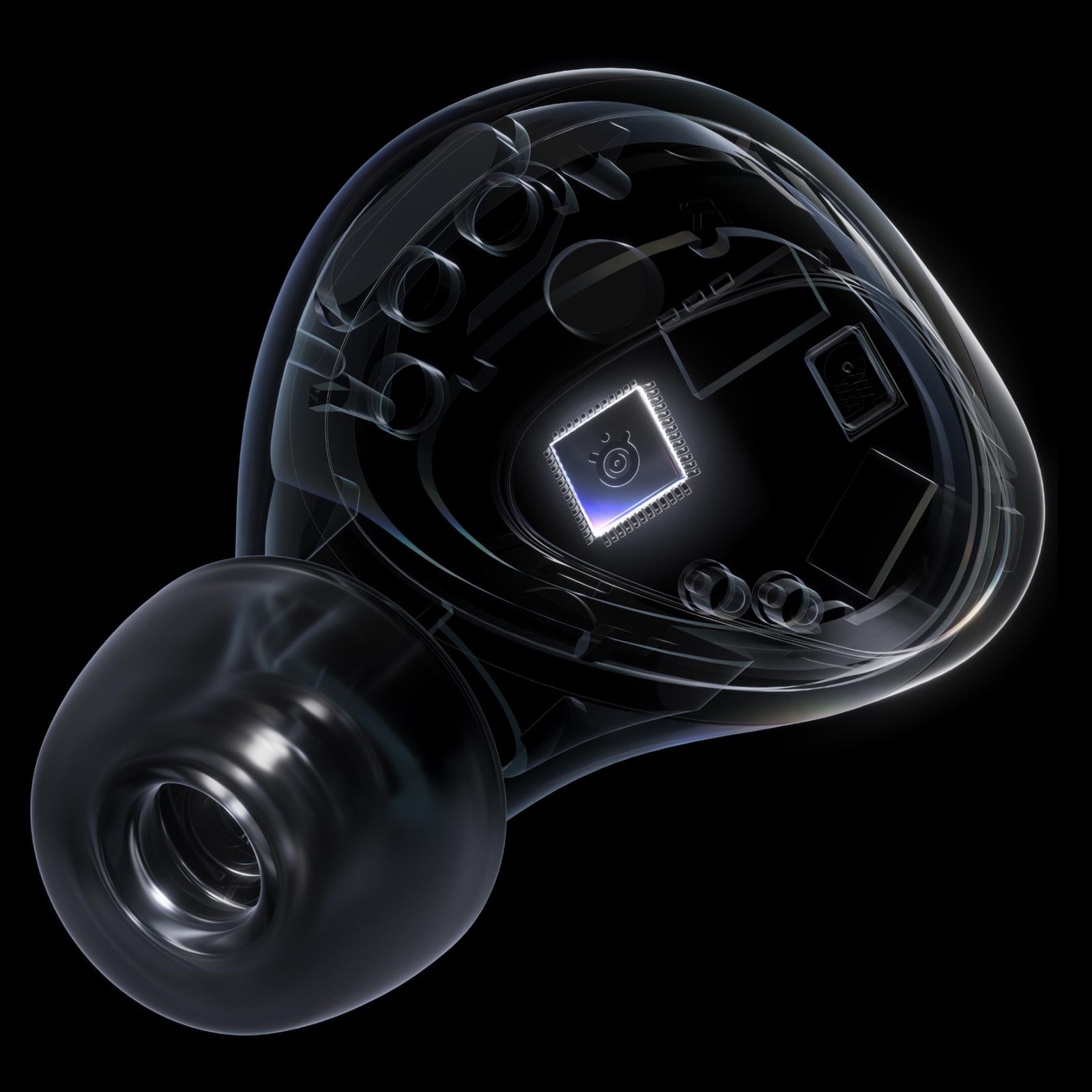 Гарнитура игровая SteelSeries Arctis GameBuds for Xbox TWS Bluetooth 5.3 с микрофоном Black (61681) - фото 5 Гарнитура игровая SteelSeries Arctis GameBuds for Xbox TWS Bluetooth 5.3 с микрофоном Black (61681) - фото 5