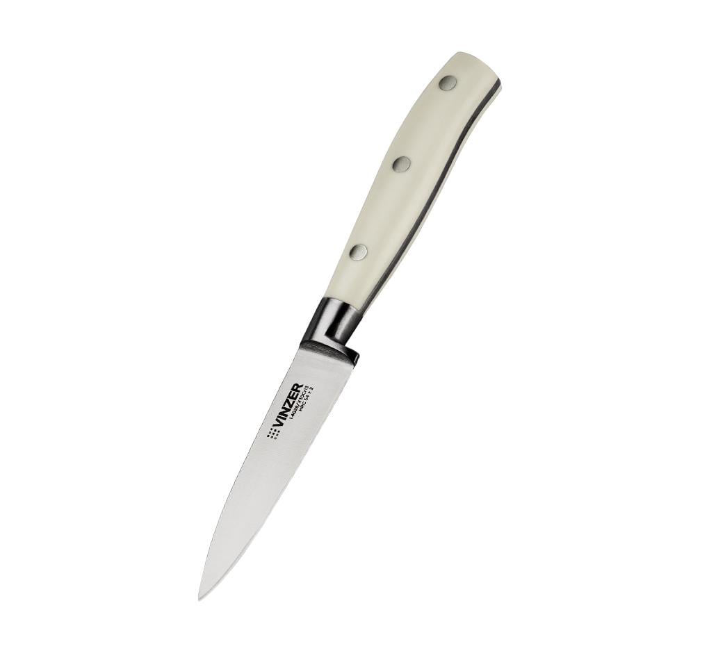 Ніж для овочів Vinzer Ivory line 8,7 см (50273)