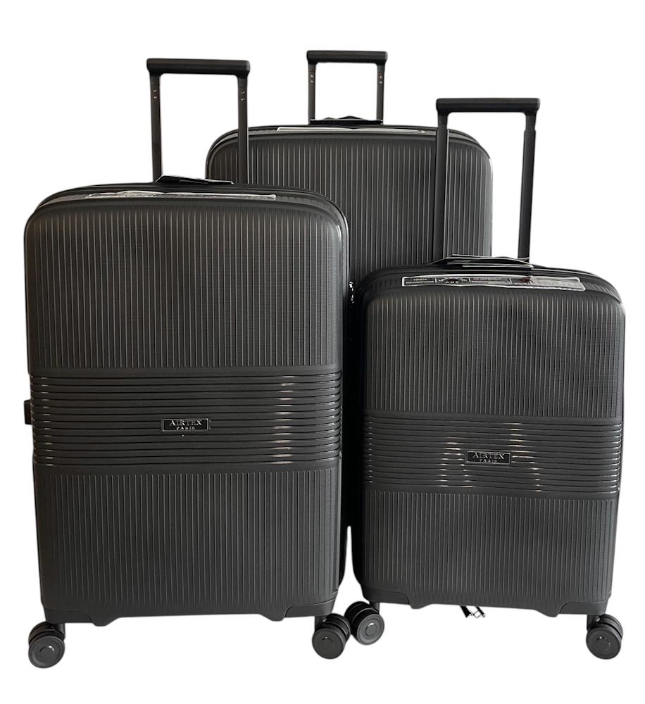 Комплект чемоданов Airtex 251 Черный (31706938)