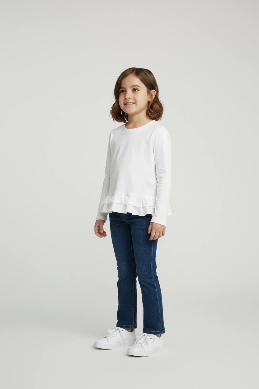 Туника Polo Ralph Lauren 5 лет 110 см Белый (001300139)