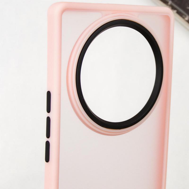 Противоударный чехол TPU+PC Lyon Frosted для Motorola Moto E40 Pink - фото 5