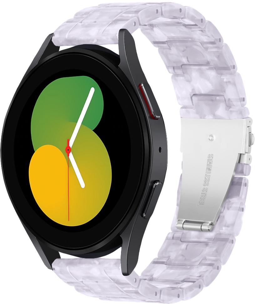 Ремешок из Cмолы Resin для Galaxy Watch 5 40 мм Pearl (29596-6C)