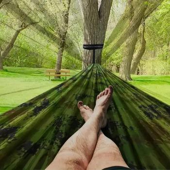 Гамак спальный GMS туристический с москитной сеткой и карманом 260х140 см (GMSK-01) - фото 4 Гамак спальный GMS туристический с москитной сеткой и карманом 260х140 см (GMSK-01) - фото 4