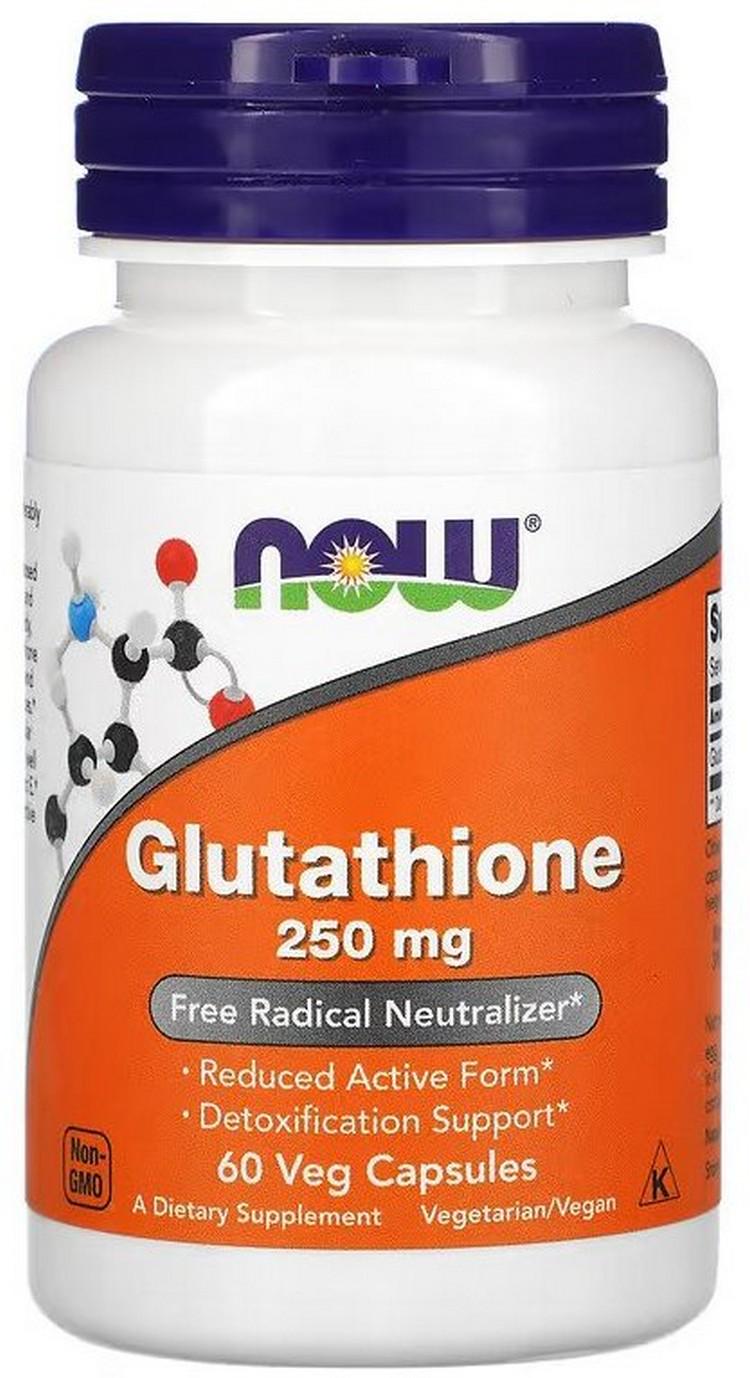 Добавка Now Глутатион Glutathione 250 мг 60 vcaps