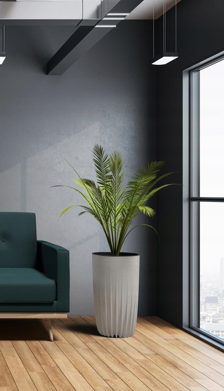 Вазон Lamela MIRA TALL 293х515 мм Антрацит (A-022582) - фото 7 Вазон Lamela MIRA TALL 293х515 мм Антрацит (A-022582) - фото 7