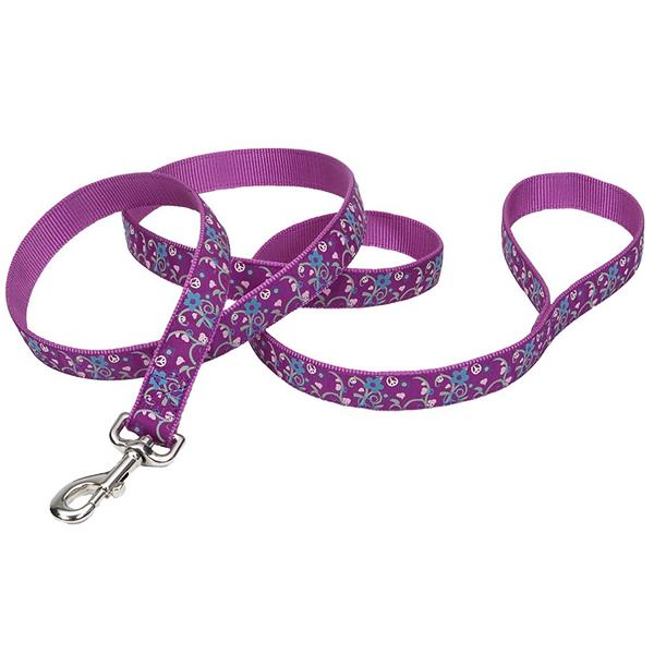 Поводок для собак Coastal Pet Attire Ribbon Орхидея букет 1,6 см 1,2 м (76484614569)
