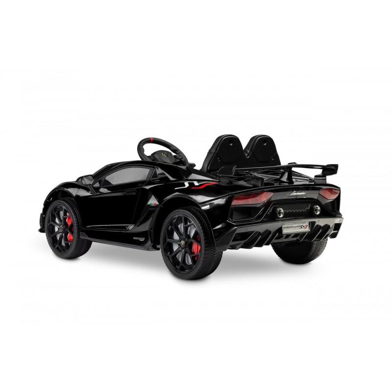 Електромобіль дитячий Caretero Lamborghini 2 мотора по 45 W з пультом ДК Black (306739) - фото 5