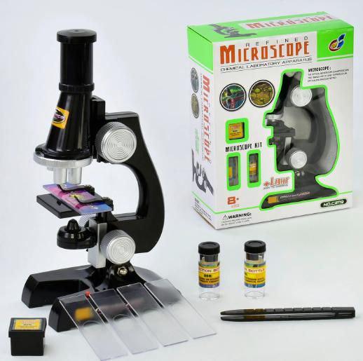 Микроскоп с аксессуарами Microscope Черный (C2119)