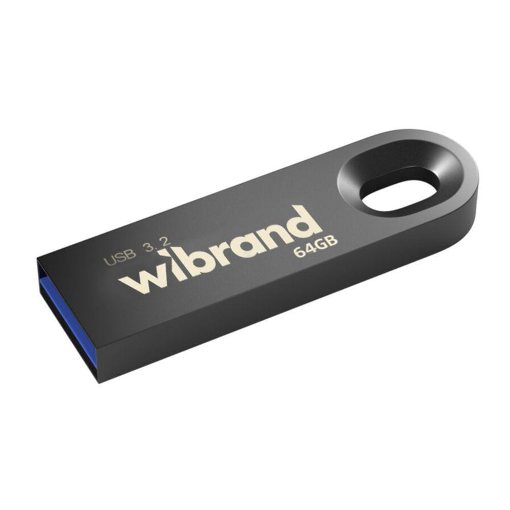 Флэш-память USB Wibrand Eagle Gen1 3.2 64 Гб Серый (3001624197)