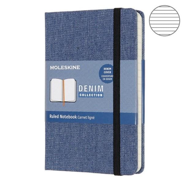 Блокнот Moleskine Denim маленький Синій (LCDNB2MM710) - фото 6