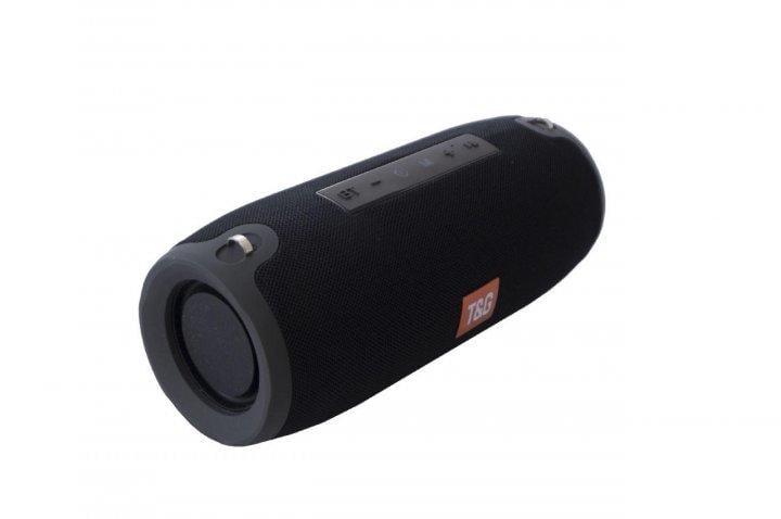 Колонка портативная B.U.M. TG 118 с фонариком 20 Вт USB/AUX/Bluetooth Черный (B.U.M.TG118)
