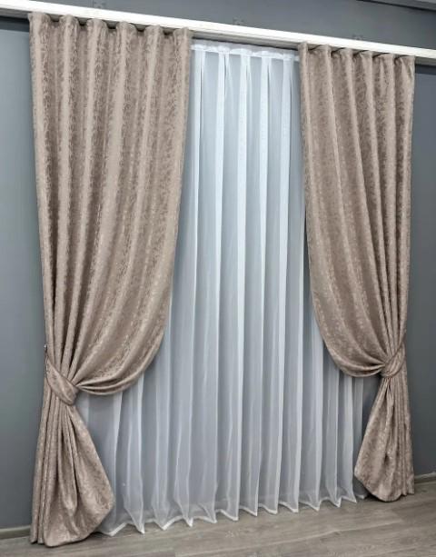 Ткань для штор Pavliani VO лен Светло-пудровый (1715ш) - фото 7 Ткань для штор Pavliani VO лен Светло-пудровый (1715ш) - фото 7