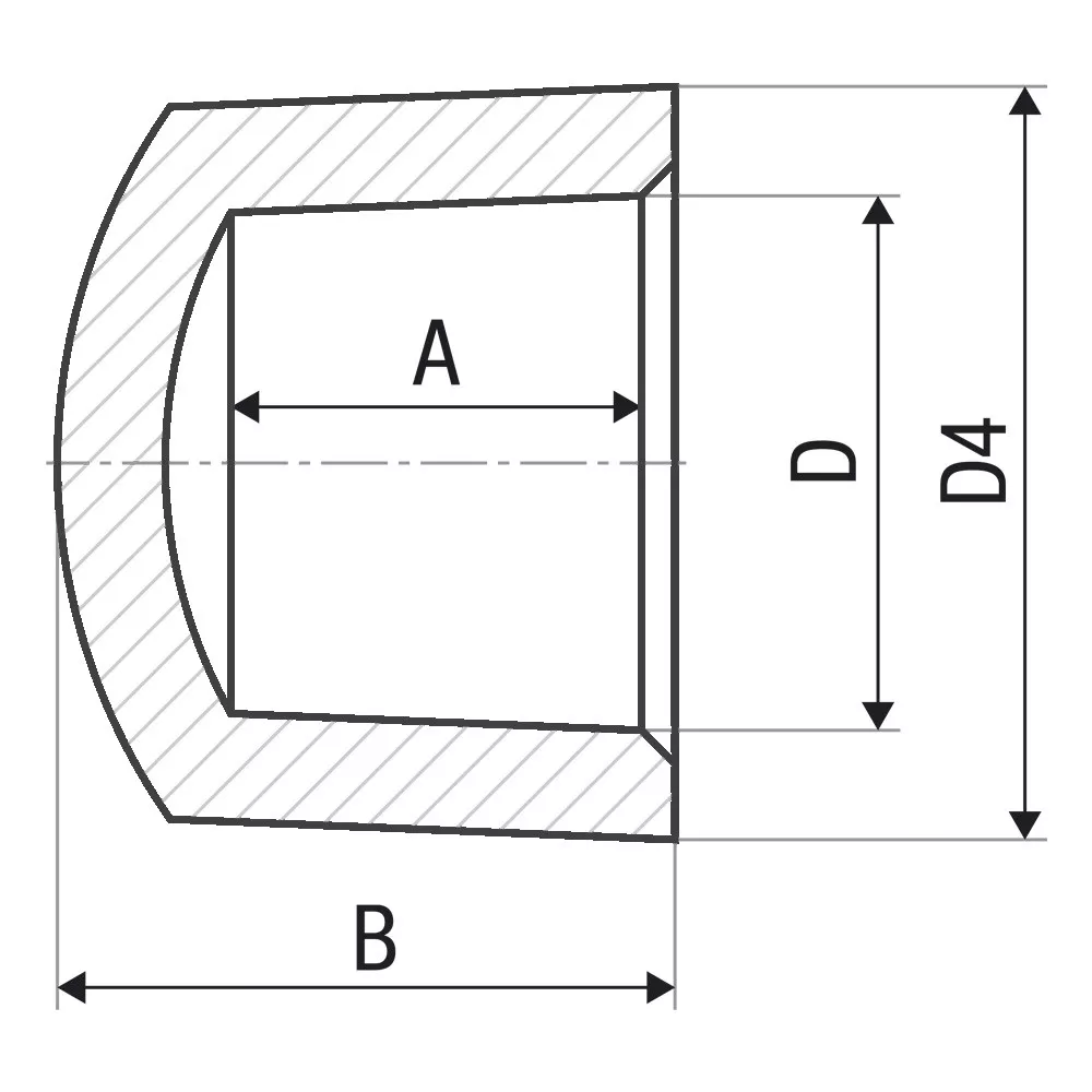 Заглушка ITAL PPR 75 мм (SQ-1003066) - фото 2 Заглушка ITAL PPR 75 мм (SQ-1003066) - фото 2