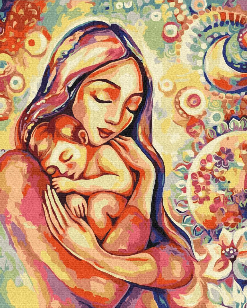 Картина по номерам Brushme В объятиях узоров 48x60 см (BS51582L) Картина по номерам Brushme В объятиях узоров 48x60 см (BS51582L)