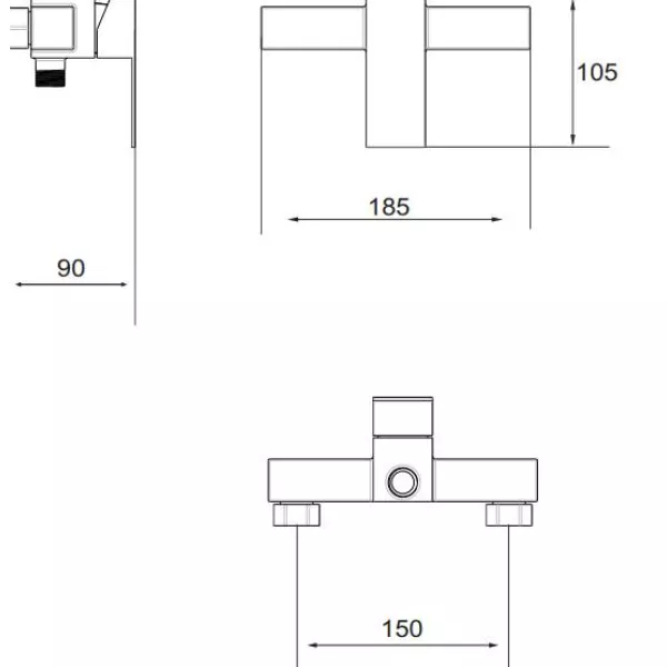 Смеситель для душа Venta VC513NS (3900) - фото 3