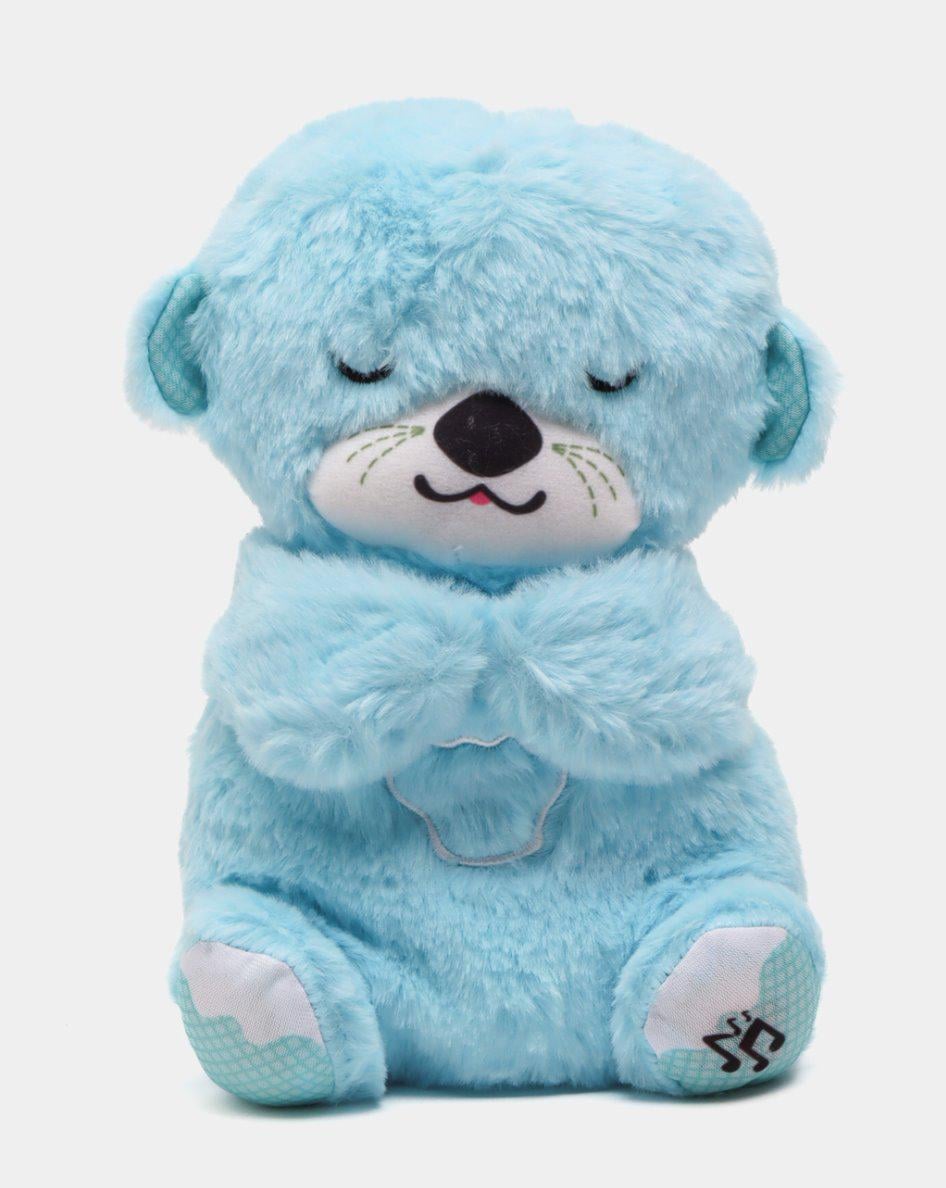 Мягкая игрушка Soothe n Snuggle Otter Дышащая выдра на батарейках 30 см Голубой