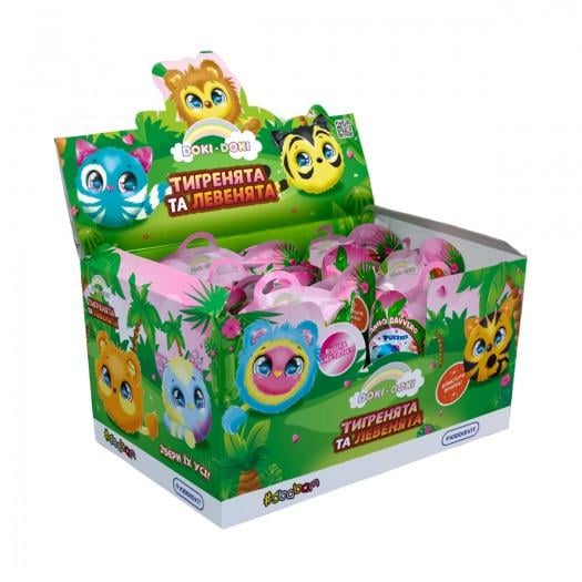 Мягкая игрушка-сюрприз коллекционная Тигрята и львята (40/CN23-ks) - фото 8