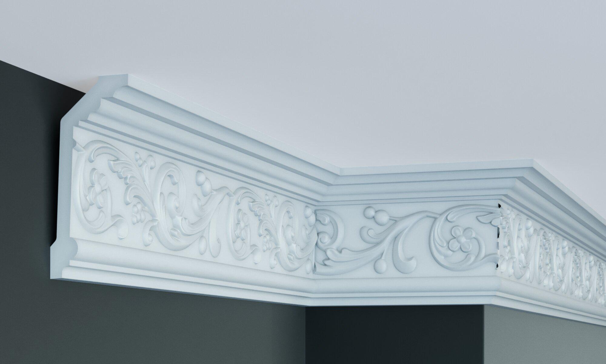 Карниз гибкий Gaudi decor C140 Flexi 148x60 мм 2000 мм (12368463)