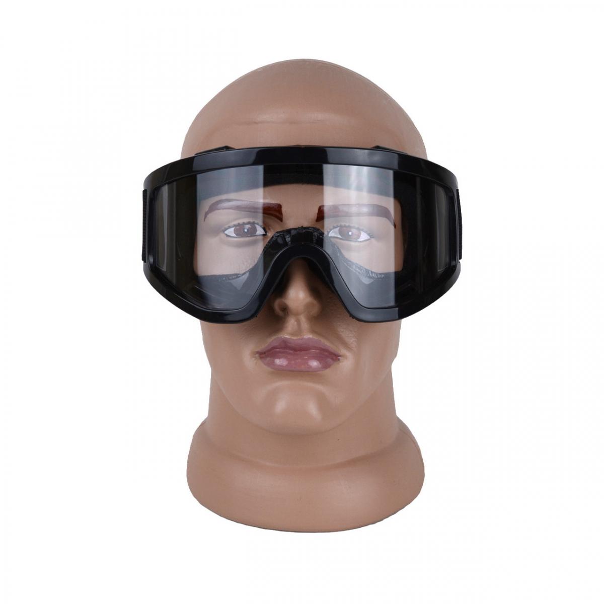 Маска-очки для спорта с вентиляцией прозрачная линза (МГ-1001-53) - фото 2 Маска-очки для спорта с вентиляцией прозрачная линза (МГ-1001-53) - фото 2