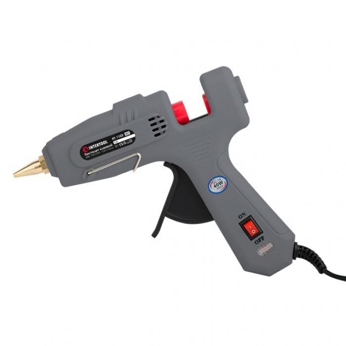 Пистолет клеевой Intertool 230В 10,8-11,5 мм (1509319865)