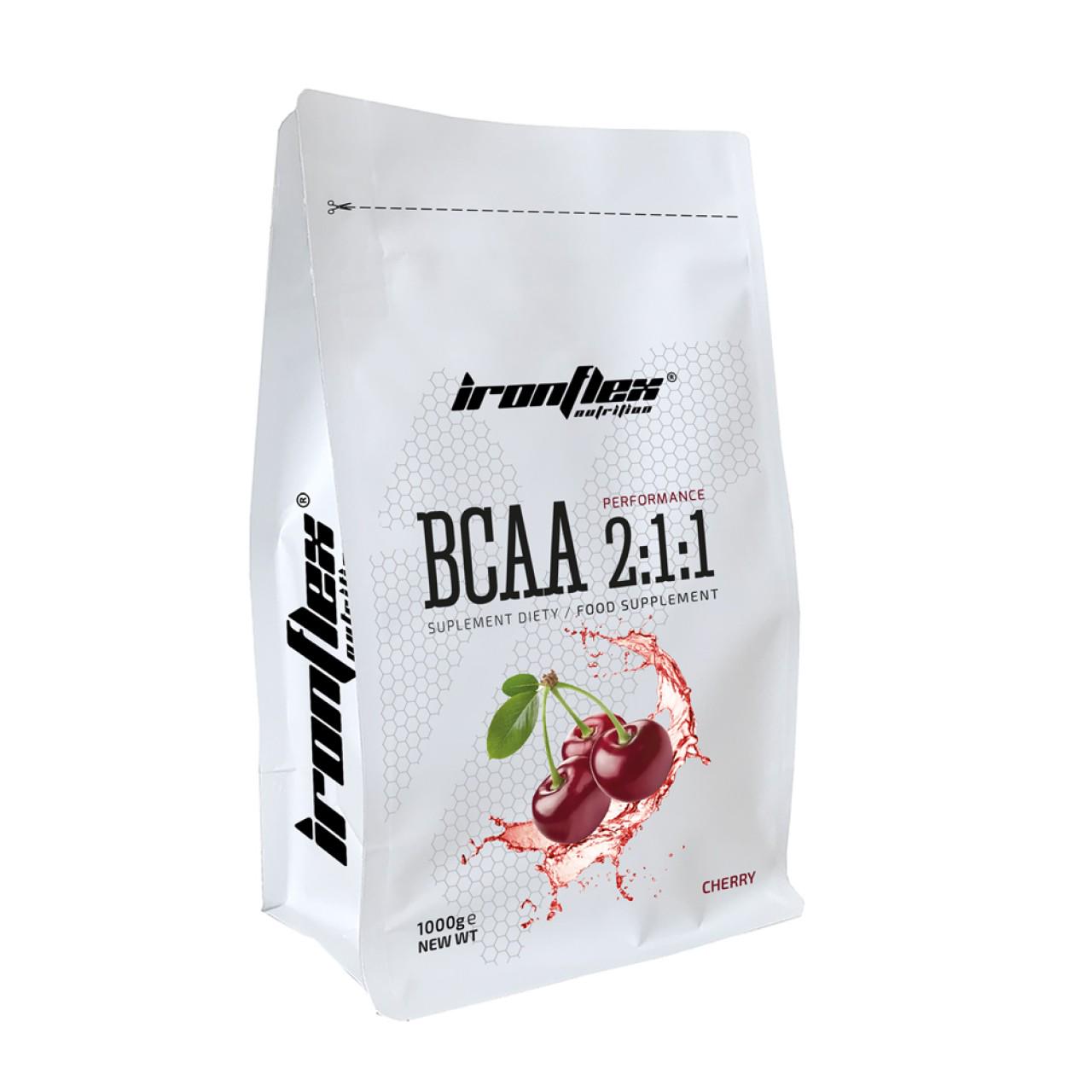 Амінокислоти BCAA Performance 2-1-1 1000 г Berry fruit blast