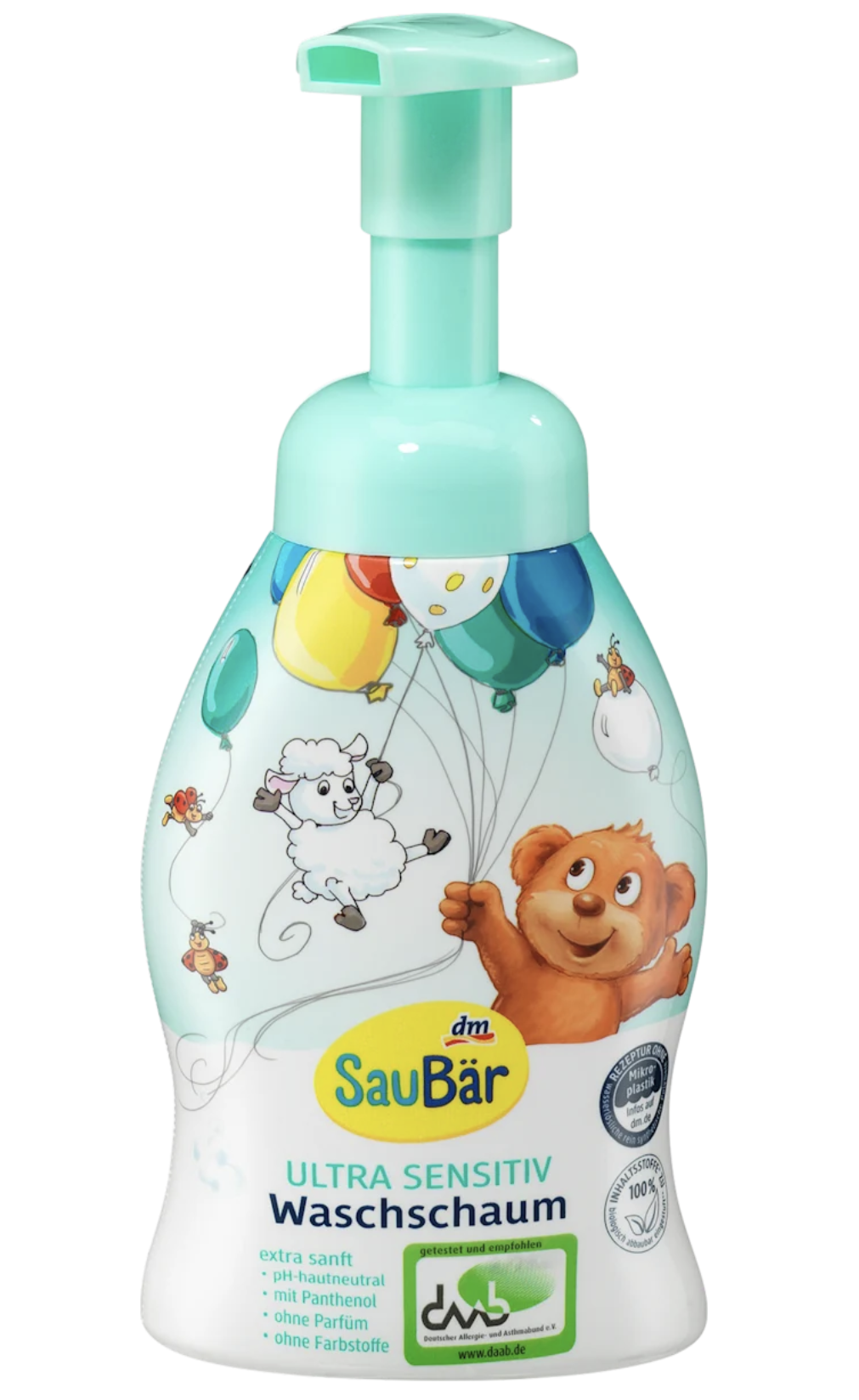Пенка для умывания SauBär для чувствительной кожи для малышей 250 мл (EPI-30012026-123)