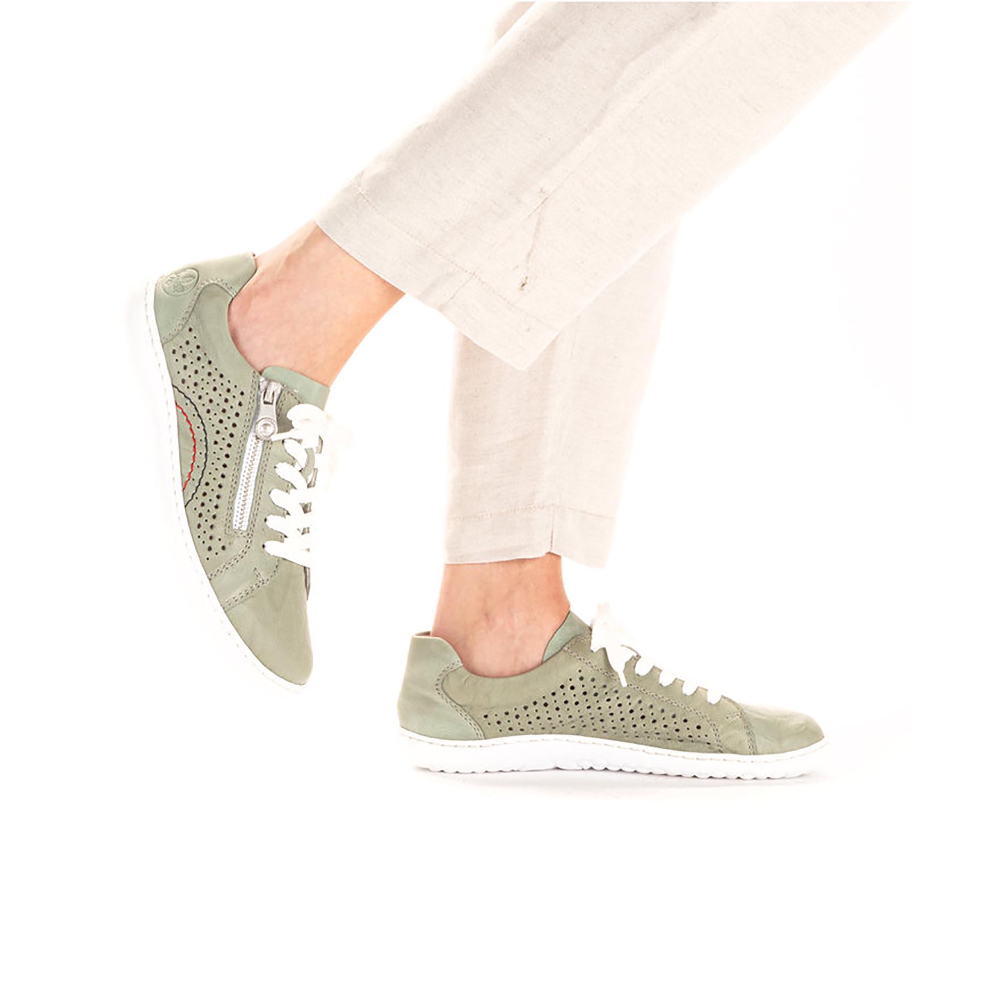 Кеди жіночі весняні RIEKER р. 39 Зелений (089340-39) - фото 14 Кеди жіночі весняні RIEKER р. 39 Зелений (089340-39) - фото 14