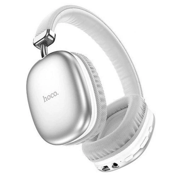 Наушники беспроводные Bluetooth накладные Hoco W35 Silver (2105436530)
