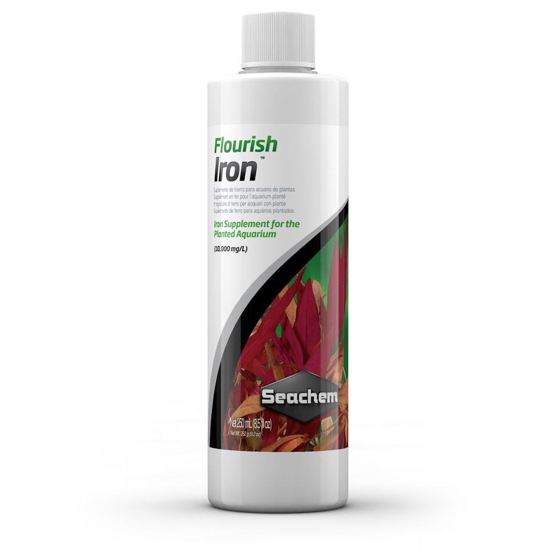 Добриво для акваріумних рослин-залізо Seachem Flourish Iron 250 мл