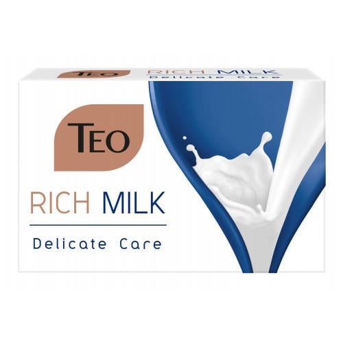 Мило тверде Teo Milk Rich Delicate Care 90 г (3800024047367)