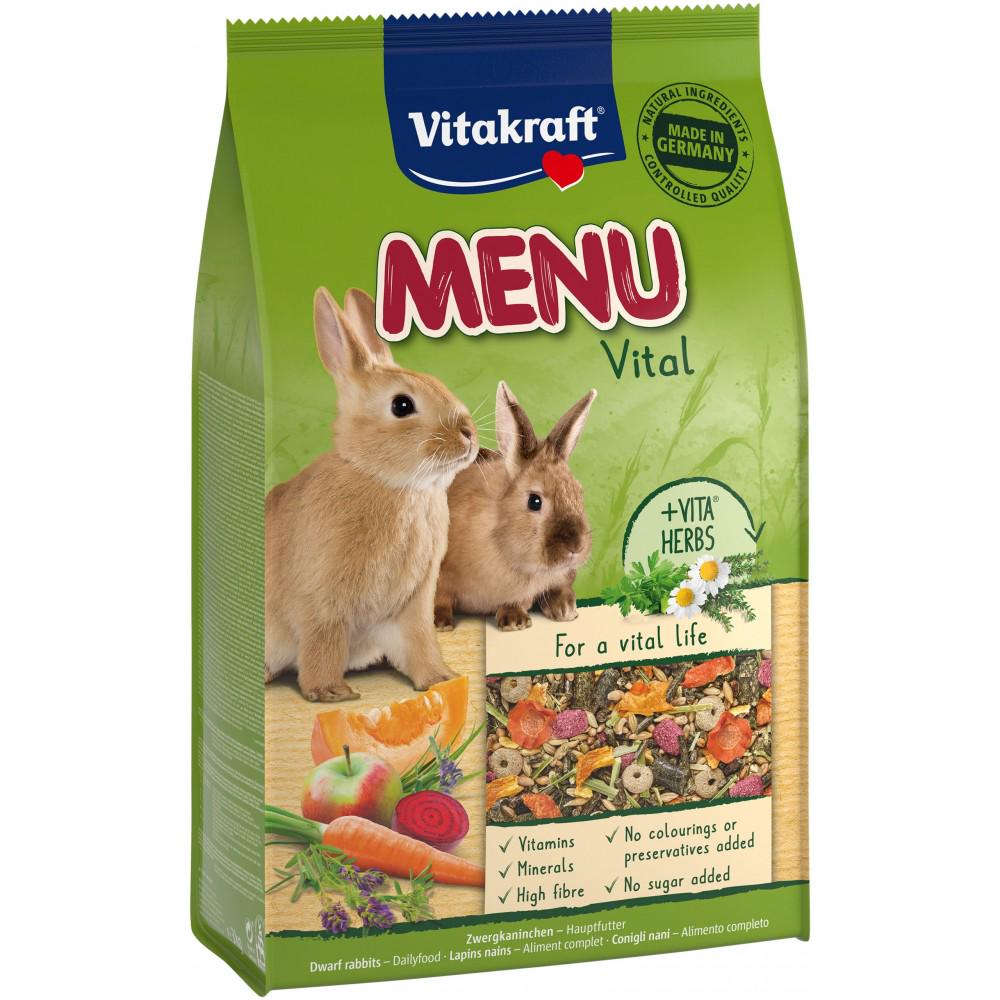 Корм для кролів Vitakraft Premium Menu Vital 3 кг (25542)