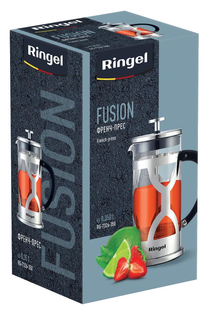 Френч-пресс Ringel FUSION 0,35 л (UG-RG-7326-350) - фото 6 Френч-пресс Ringel FUSION 0,35 л (UG-RG-7326-350) - фото 6