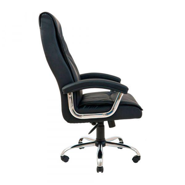 Крісло офісне Richman Бургас Хром M-2 Anyfix Чорний (1642808) - фото 3