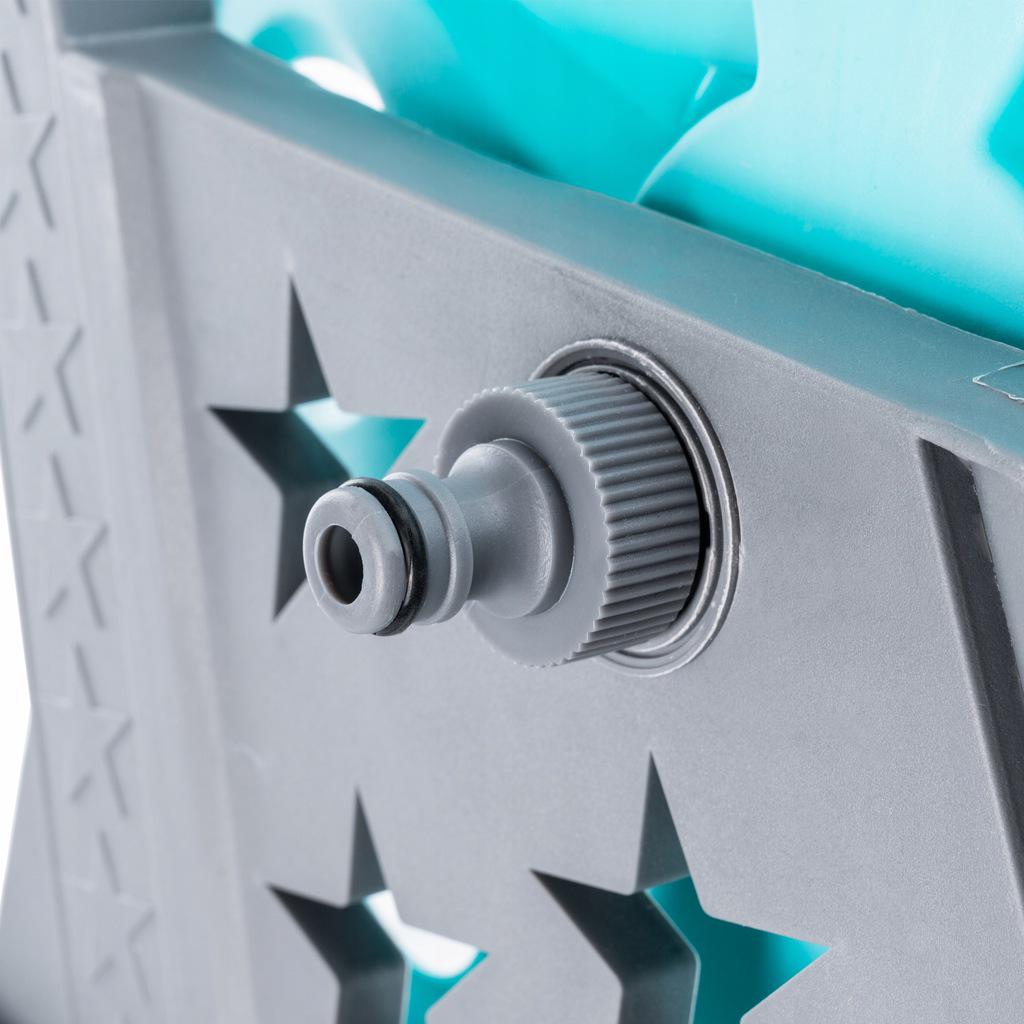 Катушка для шланга Richmann на колесах до 60 м 1/2" (C0276) - фото 3