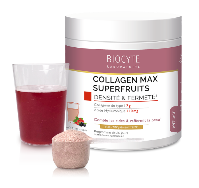 Пищевая добавка с коллагеном Biocyte Collagen Max Superfruits 20х13 г (1856) Пищевая добавка с коллагеном Biocyte Collagen Max Superfruits 20х13 г (1856)