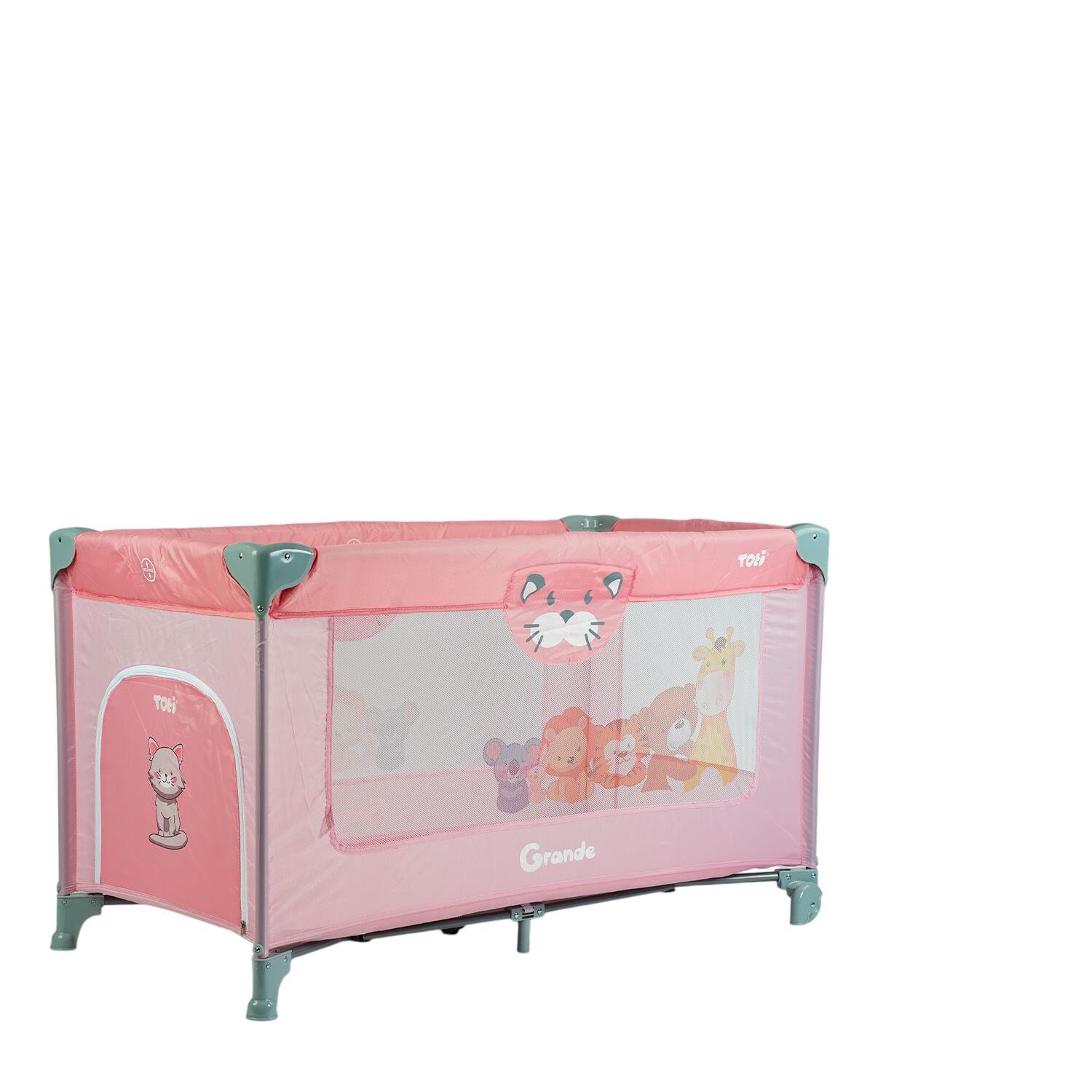 Кровать-манеж в коробке 126x65x75 см