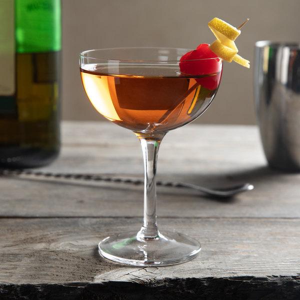 Набір келихів блюдець C&S Champagne&Cocktail 350 мл 6 шт.