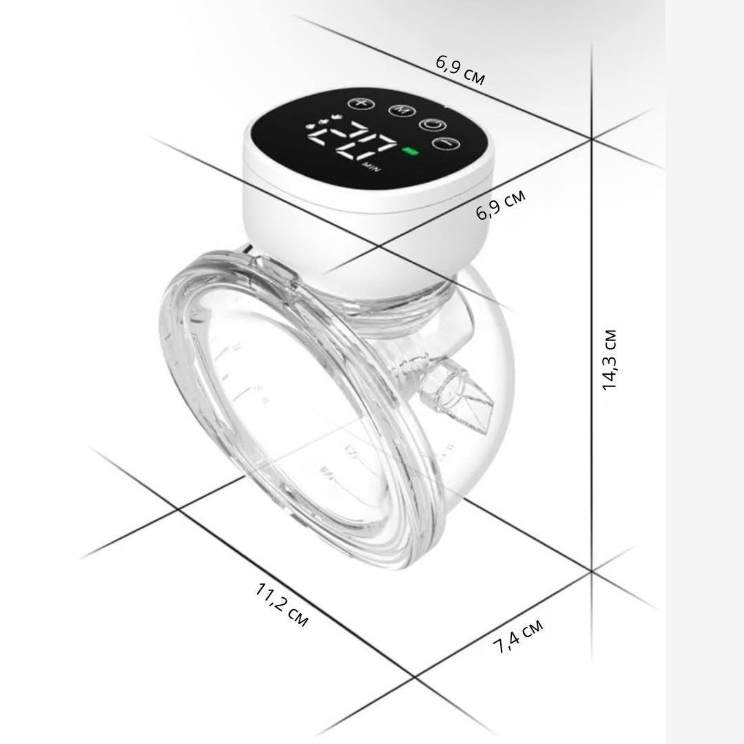 Молоковідсмоктувач електричний Bodasan бездротовий ультра тихий з ефектом масажу (MY-376) - фото 10 Молоковідсмоктувач електричний Bodasan бездротовий ультра тихий з ефектом масажу (MY-376) - фото 10