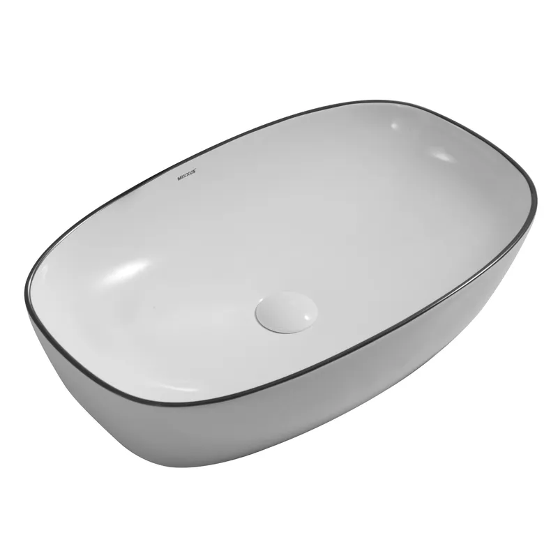 Раковина накладна MIXXUS Premium DIVERSE-0109 500х380х140 мм Edge/Black (MP6549)
