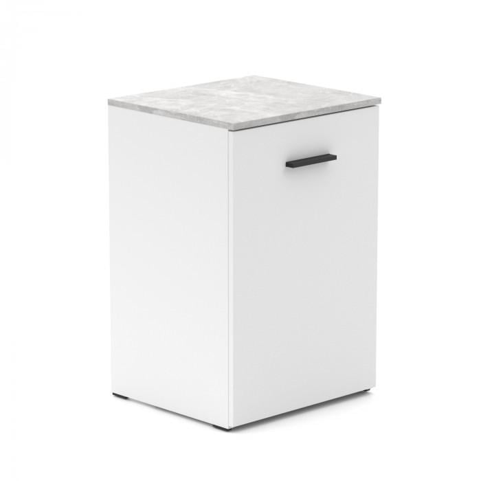 Стіл-трансформер Hobana Jumbo Ш1 з додатковою поворотною стільницею Білий/Ательє світлий - фото 4 Стіл-трансформер Hobana Jumbo Ш1 з додатковою поворотною стільницею Білий/Ательє світлий - фото 4