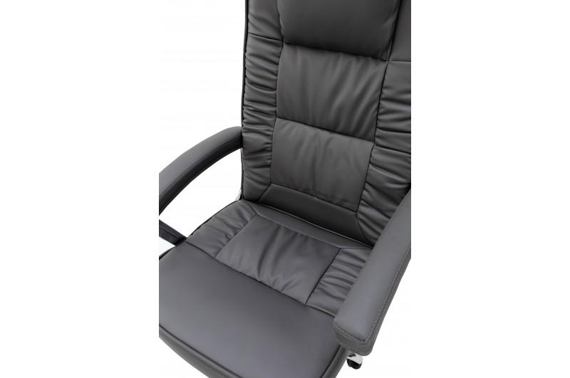 Офісне крісло Comfort Line Focus шкірзам Сірий (FCSG-113525) - фото 5