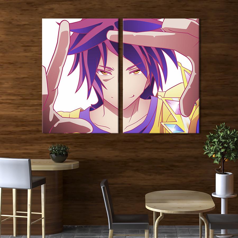 Картина на холсте Sora аниме персонаж 71x51 см (1429-2)